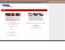 Tablet Screenshot of mycintas.com